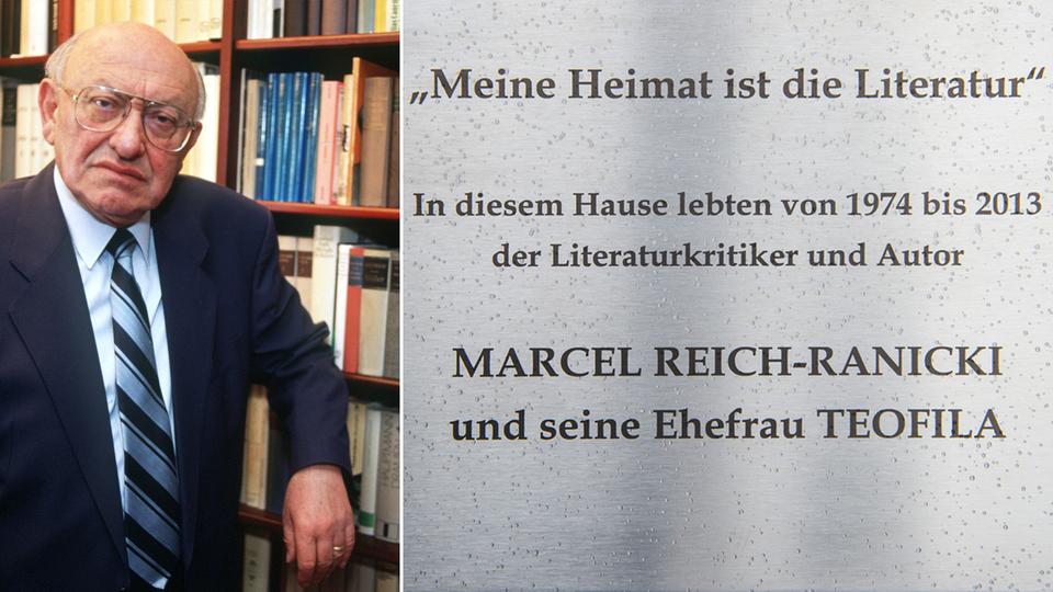 Gedenktafel für Marcel Reich-Ranicki in Frankfurt - hessenschau.de