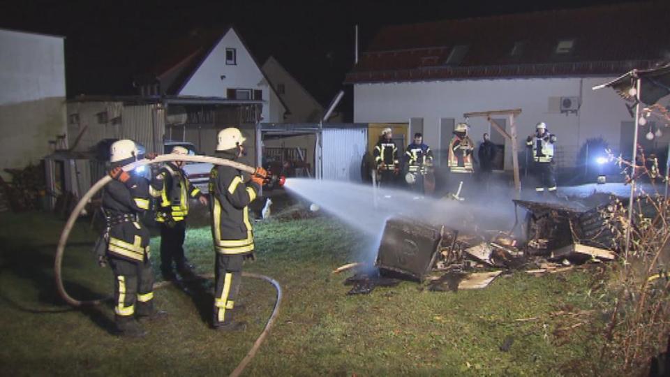 Geschmolzenes Wachs setzt Wohnhaus in Bad Soden in Brand ... - hessenschau.de