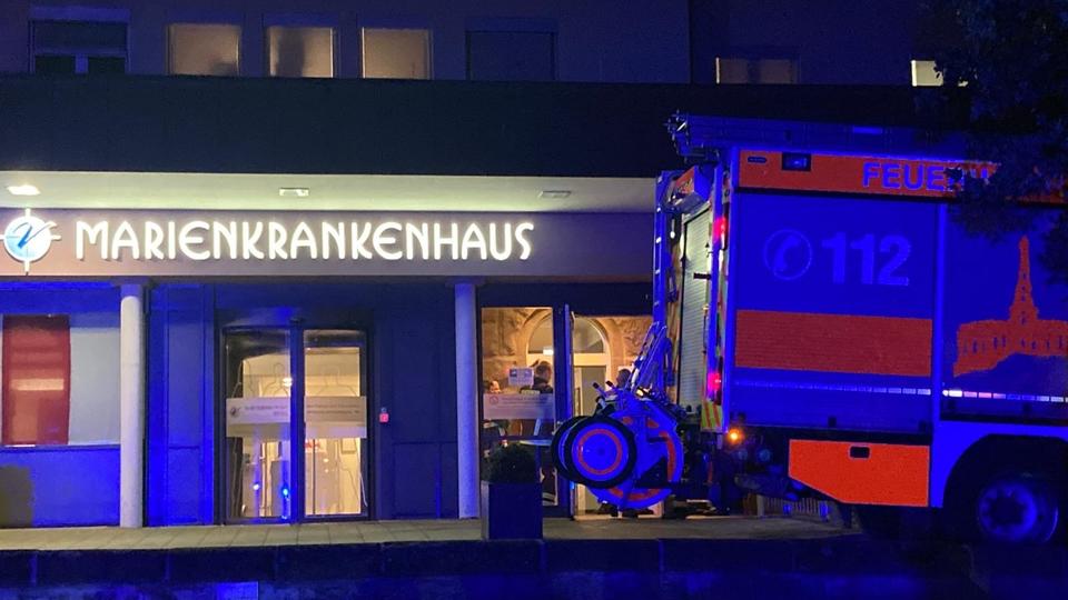 Feuer In Krankenhaus War Vermutlich Brandstiftung Audio Hessenschau