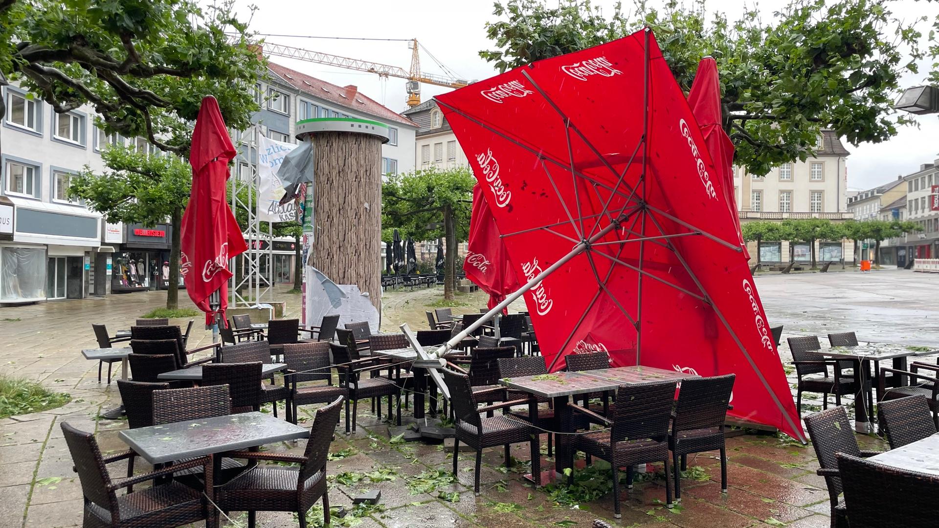 Unwetter Chaos In Kassel Auswirkungen Weiter Sp Rbar Hessenschau De