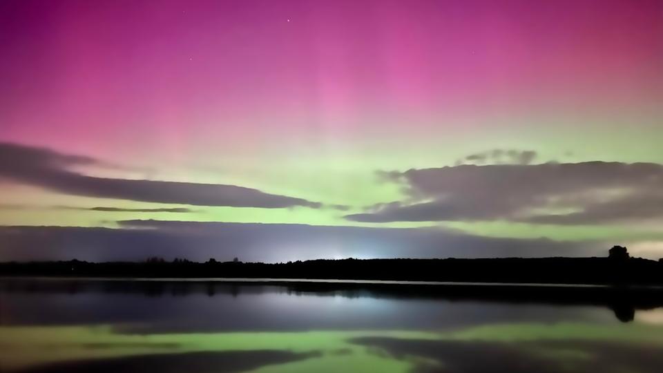 Wieder Polarlichter Ber Hessen So Spektakul R War Das Naturschauspiel