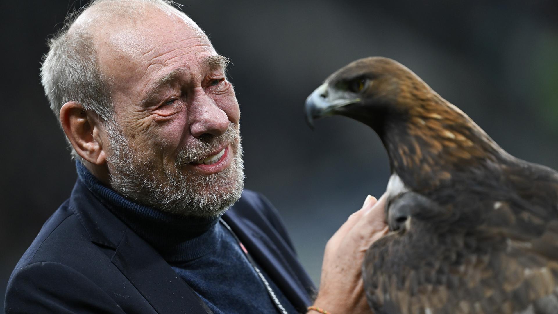 Scheidender Eintracht Präsident Fischer Wer da keine nassen Augen