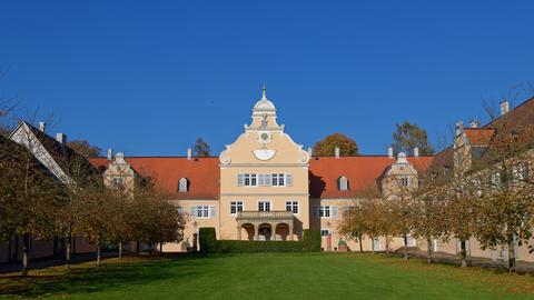 Das Jagdschloss Kranichstein in Darmstadt.