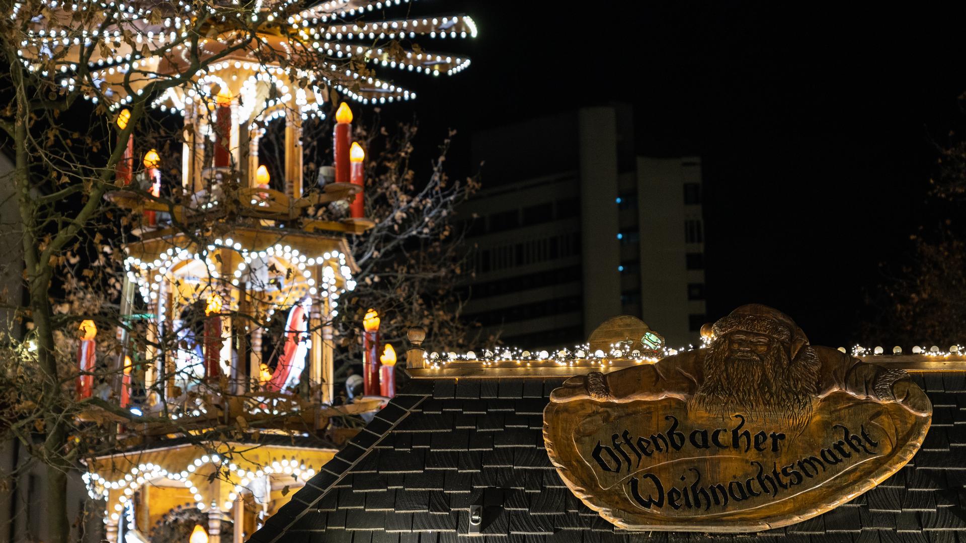 Startschuss für Offenbacher Weihnachtsmarkt Audio hessenschau.de