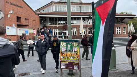 pro-palästina demonstration in kassel 