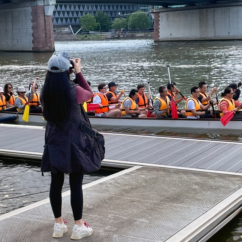 Ein Drachenboot