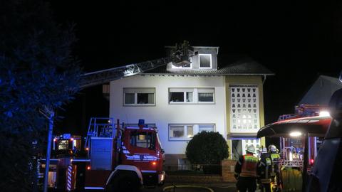 Einsatz am Wohnhaus der Barshans im Dezember 2021.