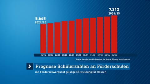 Grafik zu Förderschulen 