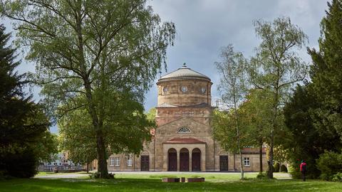 Trauerhalle und Krematorium, Hauptfriedhof, Frankfurt am Main