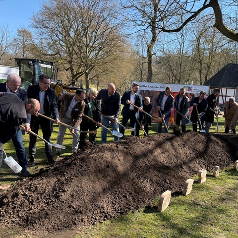 Landesgartenschau Spatenstich