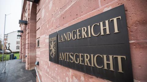 Schild Landgericht Amtsgericht