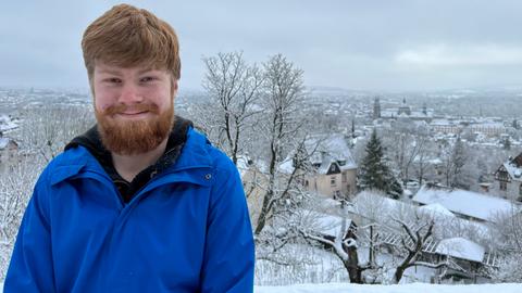 Peter Roberg absolviert im Kloster Frauenberg in Fulda ein Freiwilliges Ordensjahr