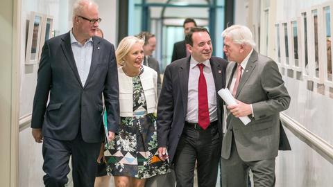 Pressekonferenz hessen