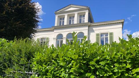 Die Villa Beck, ein spätklassizistisches Gebäude