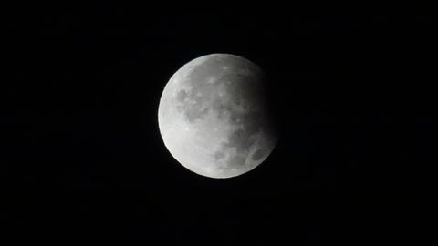 Auch hessenschau.de-Leser Jörg-Peter Reinemann hat den Supermond mit partieller Mondfinsternis aufgenommen, und zwar in Groß-Umstadt (Darmstadt-Dieburg).