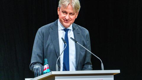 Juergen Boos, Direktor der Frankfurter Buchmesse