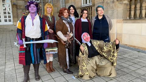 Besucherinnen und Besucher der Connichi