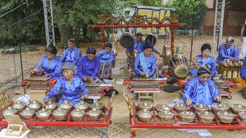 Gamelan-Ensemble aus Frankfurt "Wacana Budaya"