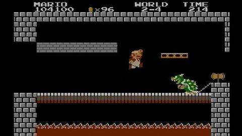 Screenshot: "Super Mario Bros."