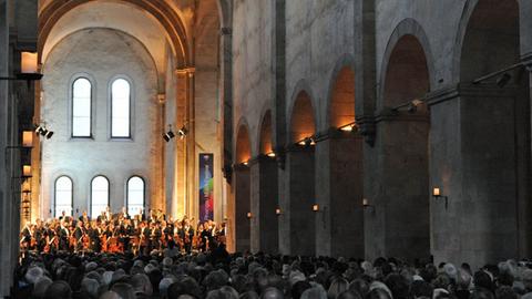 Konzert des Rheingau-Musik-Festivals in der Basilika von Kloster Eberbach