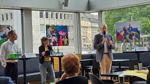 Pressekonferenz im Schauspiel Frankfurt