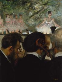 Städel Meisterwerke Degas Orchestermusiker