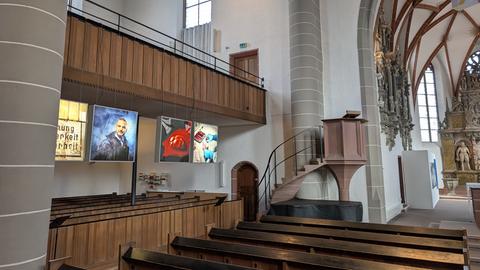 Ausstellung in der Stadtkirche Darmstadt