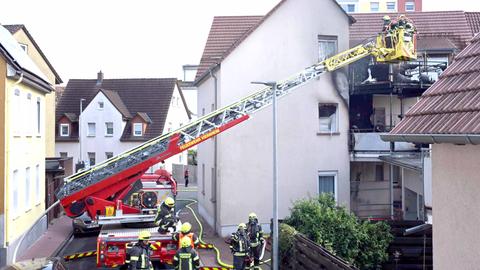 Brand in Viernheim