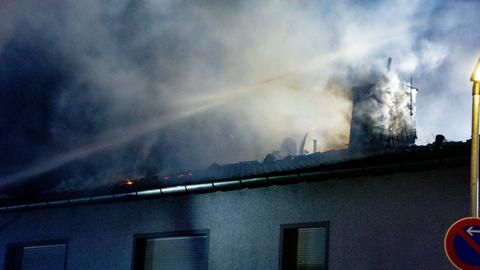 Dachstuhlbrand Pohlheim