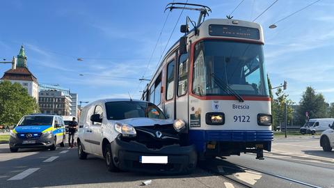 Unfall Darmstadt