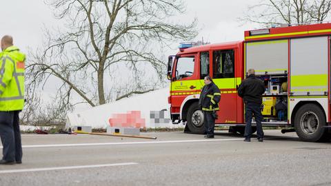 Unfall am Bad Homburger Kreuz