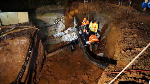 Trinkwasser-Ausfall in Wellerode