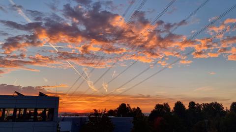 "Sonnenaufgang über Gießen"