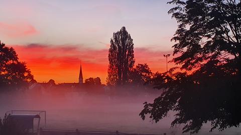 Die "Herbstimpression im schönen Stockstadt."