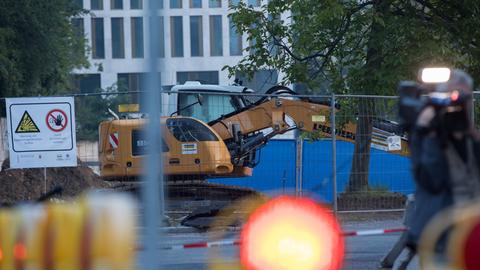 Bildergalerie zu Bombenentschärfung Frankfurt