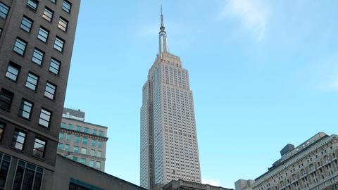 Hochhaus mit markanter Spitze: das Empire State Building in New York