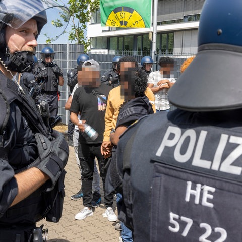 Polizeieinsatz bei Eritrea-Festival 2023 in Gießen