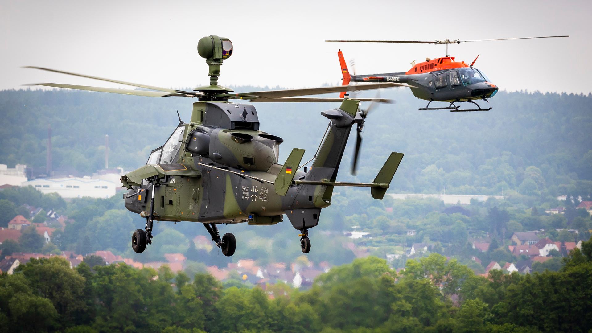 Bundeswehr Bung Kampfhubschrauber Sorgen F R N Chtlichen L Rm Ber