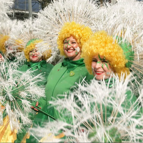 Aktive beim Faschingsdienstag in "Klaa Paris"