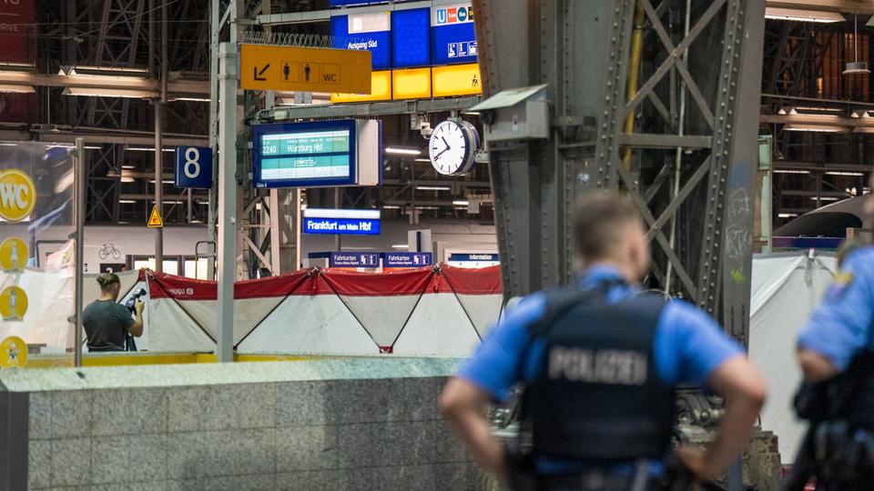 Mann im Frankfurter Hauptbahnhof erschossen - Bahnverkehr vor&uuml;bergehend gestoppt