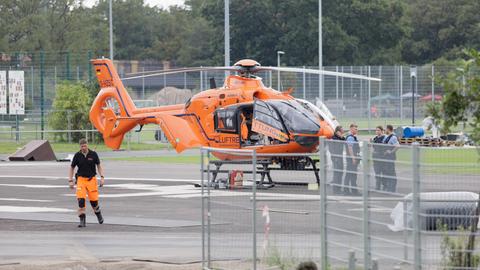 Hubschrauber im Einsatz