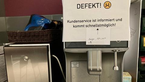 Kaputte Kaffeemaschine