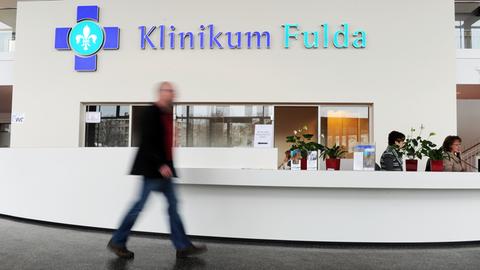 Eingangsbereich des Klinikums Fulda