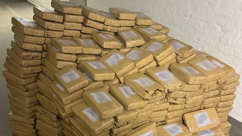 500 Kilo Kokain in Bananenkisten entdeckt: Zoll Frankfurt meldet