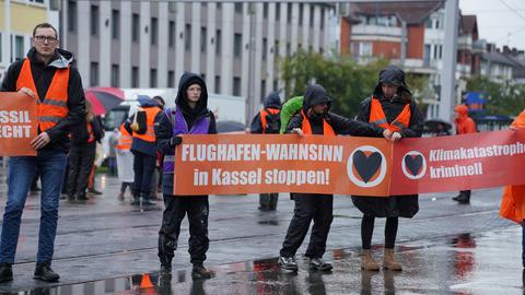 Straßen-Protestaktion am Mittwoch