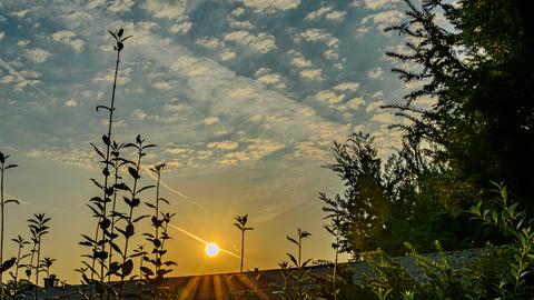 Momentaufnahme Sonnenauffgang