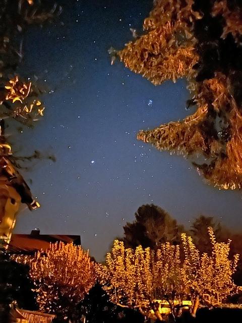 Sternenhimmel über Ober-Ramstadt