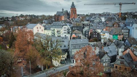 Ein Blick am Morgen in die historische Altstadt von Wetzlar in Mittelhessen. Das Foto hat uns hessenschau.de-Nutzer Jan Karges geschickt.