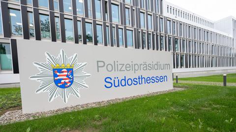 Das Polizeipräsidium Südosthessen in Offenbach.