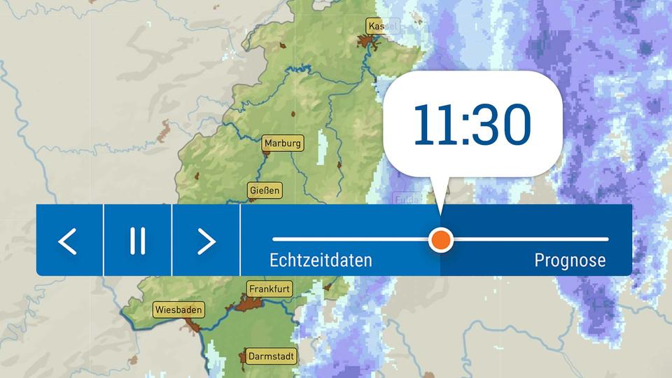 Wettervorhersage auf hessenschau.de: Neues Regenradar kann in die